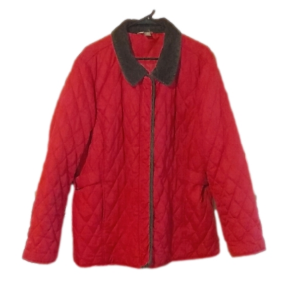 White Stag Jackets & Blazers - Red Puffer Coat 18/20, 2X